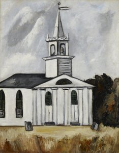 Church at Head Tide #2 by Marsden Hartley